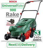 SALE best PRICE - £109.97 BOSCH Universal RAKE 900 240v Electric Corded Lawnraker 060088A071 4059952574387