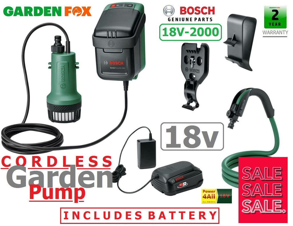 Bosch cordless on sale water pump