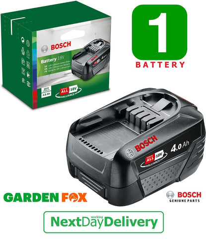 new £68.97 Bosch GREENTOOL 18V 4.0AH Lithium ION Battery 1600A011T8 4053423202120