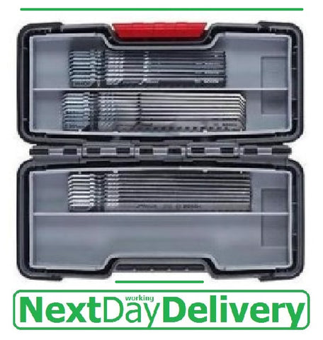 new £47.47 - Bosch Professional JIGSAW SET 30 Piece Precision Wood 2607010905 31651408464516 O55