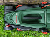 SALE best PRICE - £119.97 - BOSCH UniversalROTAK 34-410 Corded Push Mower 06008A6470 4053423321852 LA  **** PAY PAL & AMEX payments ONLY online or call free on 0800 731 7008 to pay via VISA MASTERCARD ****
