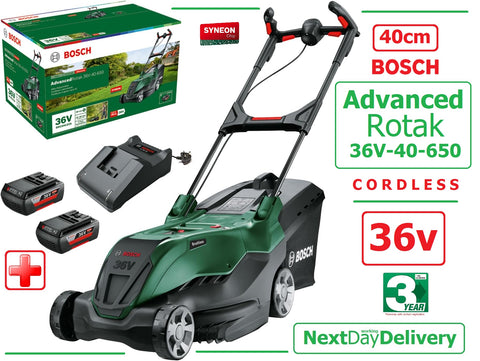 SALE best PRICE - £399.97 - BOSCH Advanced ROTAK 36v-40-650 Cordless LAWNMOWER 06008B9F71 4059952658049 LA  **** PAYPAL payments ONLY online **** for ALL CARD PAYMENTS call our sales line free on 0800 731 7008 to pay via VISA MASTERCARD AMEX  ****