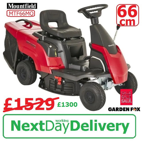 ex demo SALE PRICE - £1350.00 - MOUNTFIELD MTF66MQ -* CLICK & COLLECT or visit & purchase in store for local delivery* - Mountfield MTF66MQ 66cm Ride On Mower Manual Transmission LA RO