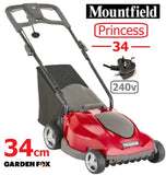 SALE best PRICE - £149.97 - MOUNTFIELD Princess 34 240V 34cm Push Electric Lawnmower - 8008984843011 LA