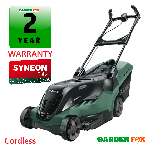 new 509.97 Bosch Advanced ROTAK 36 850 Cordless LAWNMOWER 06008B9875 GardenFOX LTD
