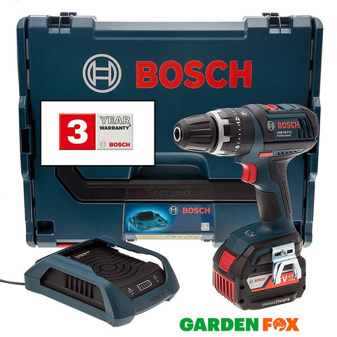 New £149.97 - 4.0ah Bosch GSB18V-LiDS L-Boxx Cordless Combi 060186717M 3165140841719