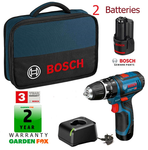 New £149.97 Bosch GSB12V-15 COMBI Drill/Driver 12V Cordless Combi 06019B697J 3165140995962