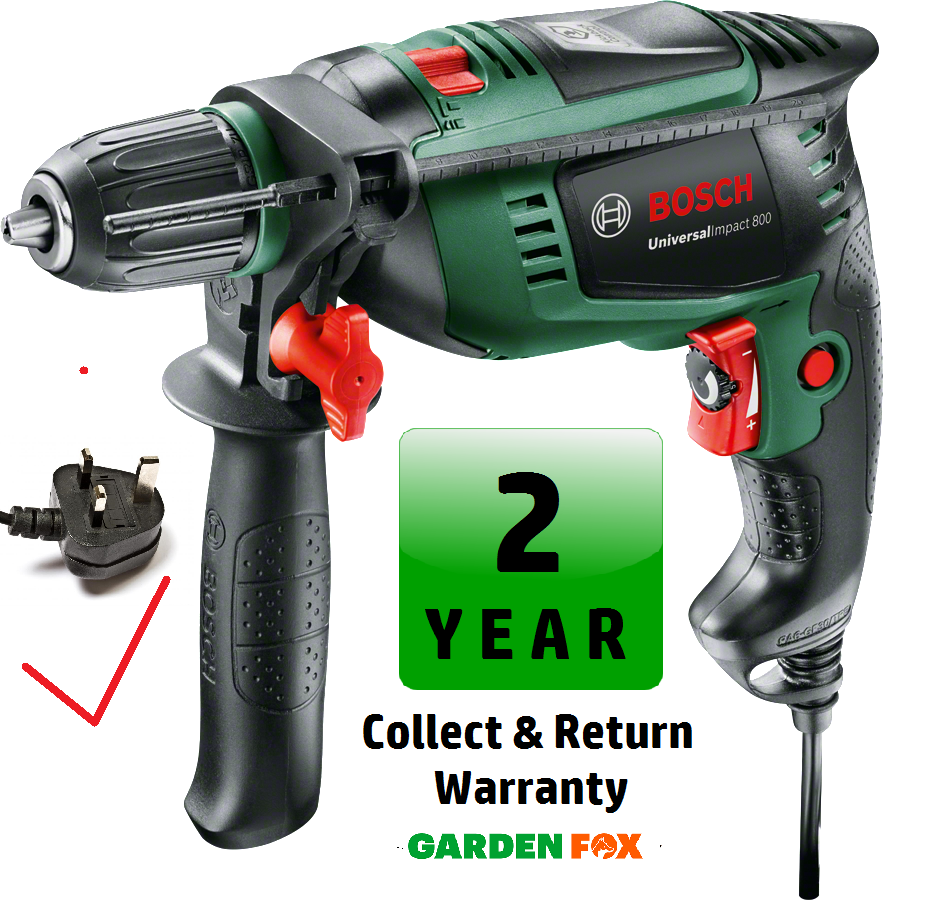 new 88.97 240V Bosch Universal IMPACT 800 Corded DRILL