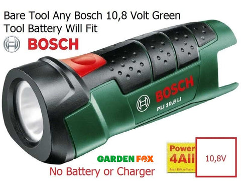 new £33.97 Bosch PLi 10,8 /12 Li TORCH BARE TOOL 06039A1000 3165140730600
