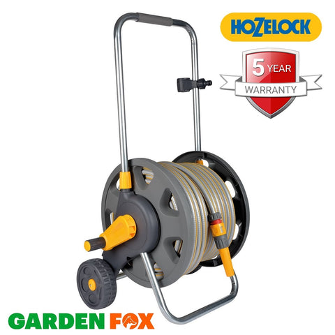 new £59.97 Original HOZELOCK Hose REEL CART plus 30 Metre HOSE 2434 5010646052252