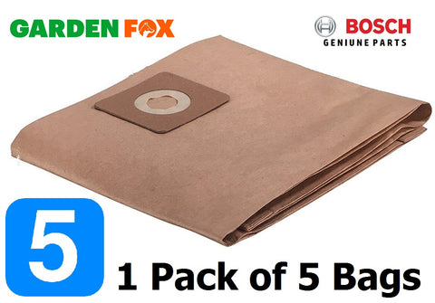 new £14.97 - Bosch Advanced VAC20 - PAPER DUST BAGS 2609256F33 3165140912341