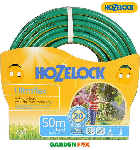 new £59.97 HOZELOCK ULTRAFLEX Garden WATER HOSE 50 Metres - 7750 5010646055543