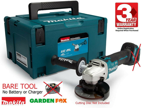 new £169.97 BARE TOOL MAKITA DGA456Z 18V Angle Grinder DGA456Z 0088381814218
