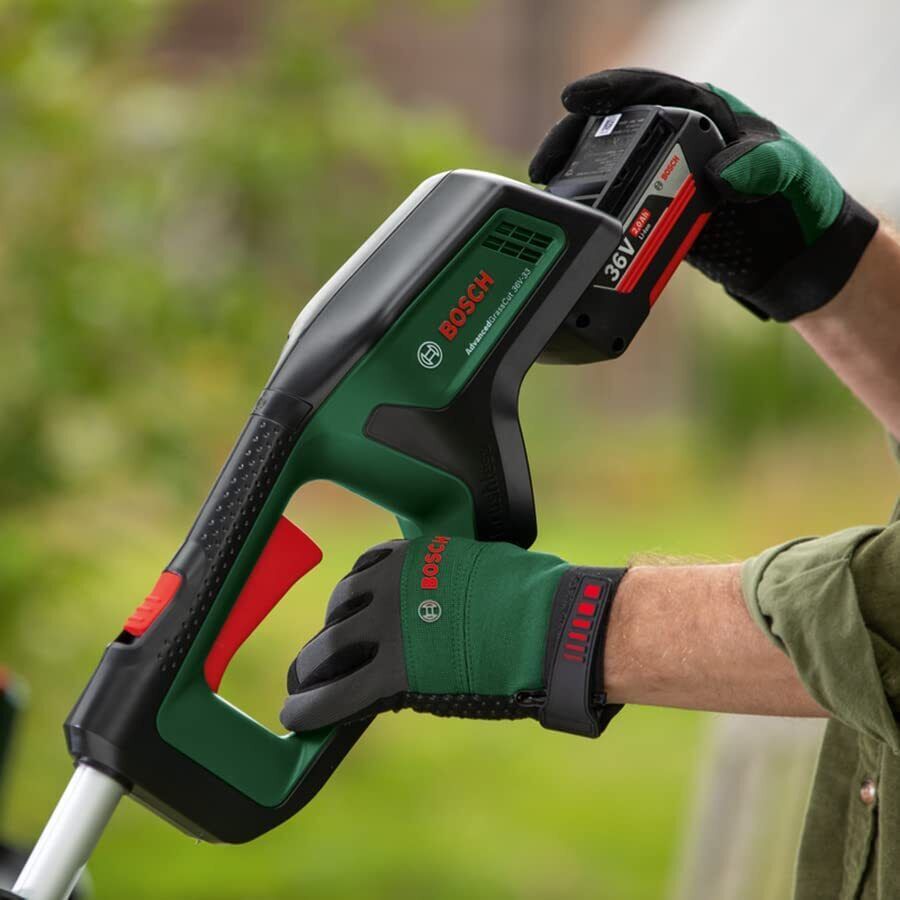 new BOSCH AdvancedGrassCut 36V-33 Cordless Strimmer