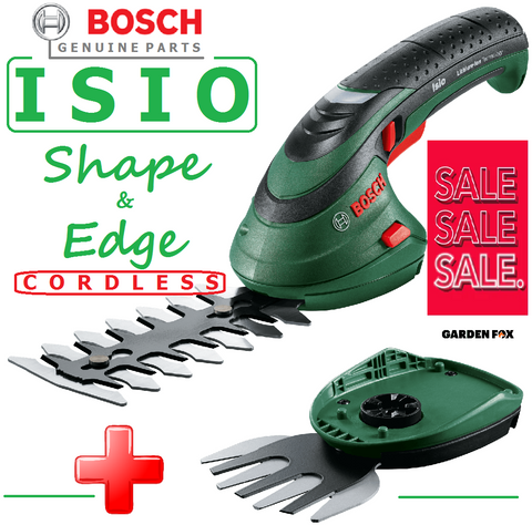 Lithium Ion Bosch Isio Cordless Shrub Grass Shear Set Bosch