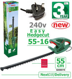 SALE best PRICE - £76.97 - BOSCH EasyHedgeCUT 55-16 Mains Electric Hedgecutter 0600847C72 4059952570839 HEC