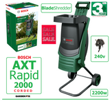 SALE best PRICE - £241.97 BOSCH AXT Rapid 2200 Blade Shredder 0600853672 4059952640068 SRHD  **** PAY PAL & AMEX payments ONLY or call 0800 731 7008 to pay via VISA MASTERCARD ****