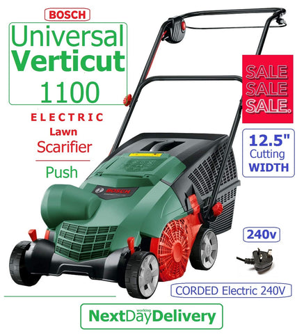 SALE best PRICE - £113.97 - BOSCH Universal VERTICUT 1100 Electric Corded Scarifier 060088A171 4059952574417 LA