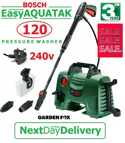 SALE best PRICE £99.97 Bosch EasyAQUATAK 120 Pressure Washer 06008A7971 3165140935647 PW