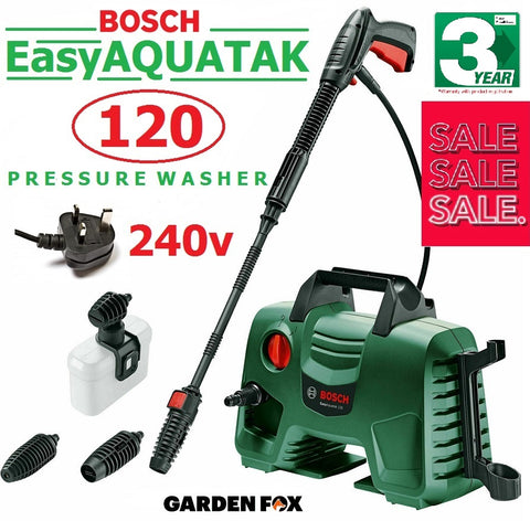 SALE best PRICE £99.97 Bosch EasyAQUATAK 120 Pressure Washer 06008A7971 3165140935647 PW