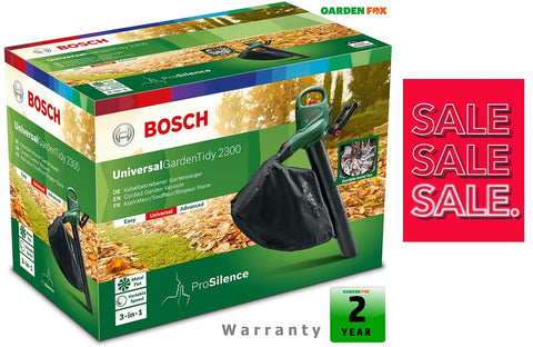 SALE PRICE  £69.97 Bosch Universal GardenTIDY 2300 240V Blower/Vacuum 06008B1072 4059952577173 LV
