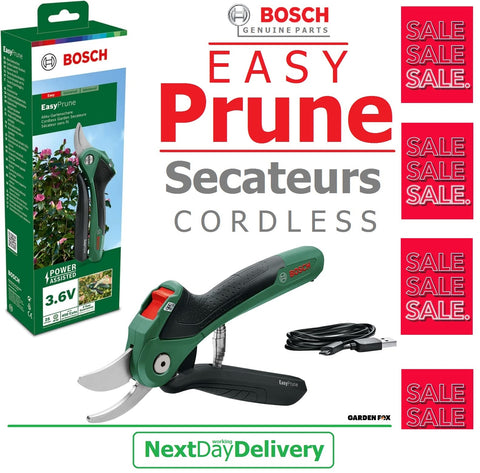 SALE best PRICE - £69.97 - Bosch EasyPRUNE Power Assist Secateurs 06008B2102 4059952647401 HEC