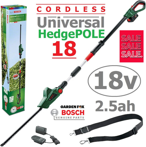 SALE PRICE £149.97 BOSCH UniHEDGEPOLE18 Cordless Long HEDGECUTTER 06008B3070 3165140888073 HEC