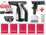 SALE PRICE £62.97 Bosch GLASSVAC 3.6v Cordless Window Cleaner 06008B7070 06008B9375PW