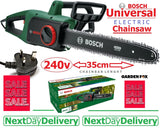SALE best PRICE - £106.97 - BOSCH Universal CHAIN 35 Electric Chainsaw 06008B8371 4059952608167 CS **** PAYPAL payments ONLY online **** for ALL CARD PAYMENTS call our sales team on - 07786 810644 - to pay via VISA MASTERCARD AMEX  ****