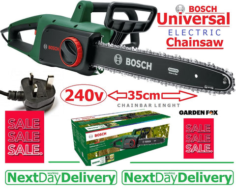 SALE best PRICE - £106.97 - BOSCH Universal CHAIN 35 Electric Chainsaw 06008B8371 4059952608167 CS **** PAYPAL payments ONLY online **** for ALL CARD PAYMENTS call our sales team on - 07786 810644 - to pay via VISA MASTERCARD AMEX  ****