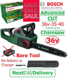 SALE best PRICE - £189.97 - BOSCH AdvancedCHAIN 36V-35-40 CordlessCHAINSAW 06008B8601 4059952514291 CS