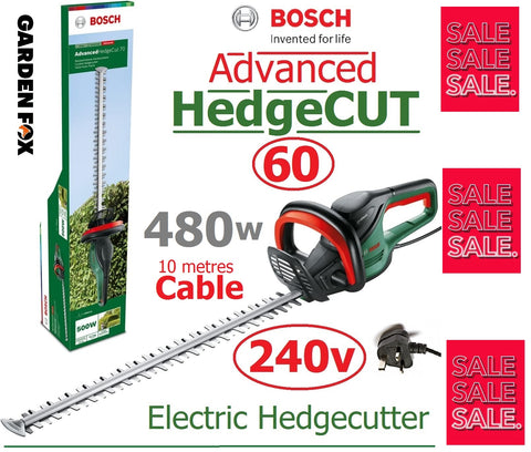 SALE PRICE - £152.97 BOSCH Advanced Hedge CUT 70 240v Electric Hedgecutter 06008C0971 4059952614793 HEC