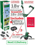 SALE best PRICE -  £125.97 - BOSCH UniversalGrassCUT 18V-260 Cordless Strimmer 06008C1D71 4059952614519 BCH  **** PAYPAL & AMEX payments ONLY online or call free on 0800 731 7008 to pay via VISA MASTERCARD ****