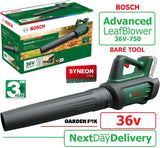 SALE best PRICE - £117.97 - BARE TOOL - BOSCH AdvancedLEAF Blower 36V-750 06008C6001 4059952568942 LV