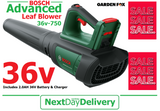 SALE best PRICE - £199.97 - BOSCH AdvancedLEAF Blower 36V-750 06008C6070 4059952547008 LV