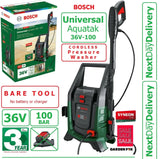 SALE best PRICE - £162.97 - BARE - BOSCH Universal AQUATAK 36V Pressure Washer 06008C7000 4059952582344  PW