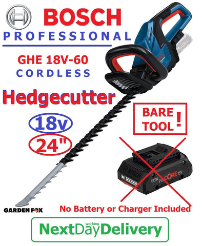 SALE best PRICE 179.97 BARE TOOL BOSCH PRO GHE 18V 60 24 Cordl GardenFOX LTD