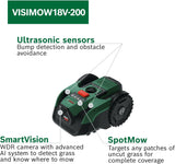 SALE best PRICE - £399.97 -  new BOSCH VisiMOW 18V-200 Autonomous ROBOT MOWER - 06008E1170 4053423864441 LA RO