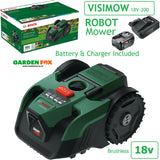 SALE best PRICE - £399.97 -  new BOSCH VisiMOW 18V-200 Autonomous ROBOT MOWER - 06008E1170 4053423864441 LA RO