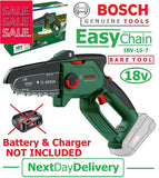 SALE PRICE new £103.97 BOSCH EasyChain 18V-15-7 Cordless CHAINSAW 06008B8901 4059952640532 BARE TOOL CS