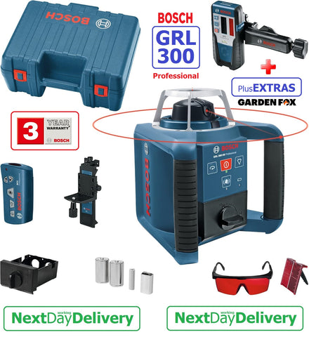 SALE best PRICE - £669.97 Bosch PRO GRL300HV LR1 WM4 RC1 Rotation LAZER SET 0601061501 3165140578714 MT