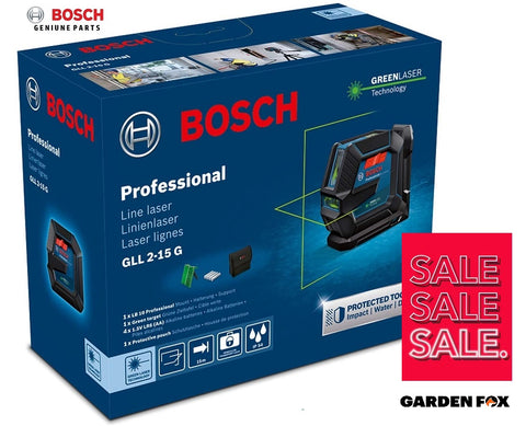 SALE PRICE £155.97 Bosch GLL 2-15G GREEN Line LAZER plus LB10 - 0601063W00 4059952511054 MT