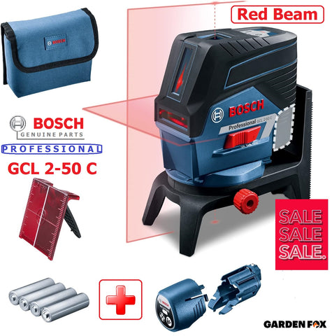 SALE PRICE - £218.97 - BOSCH GCL2-50C RED Beam COMBI LASER RM2 Carton 0601066G00 3165140865579 MT