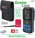 SALE best PRICE £199.97 BOSCH GLM50-27 CG Pro 50M Green Line Lazer Measurer 0601072U00 4059952518831 MT