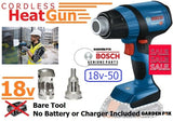 SALE PRICE £154.97 BARE TOOL GHG18V-50 18V - Cordless PRO HEAT GUN - 06012A6500 4059952586687