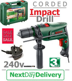 SALE best PRICE - £55.97 - BOSCH EasyIMPACT 600 240v Corded Impact DRILL 0603133070 4059952576336