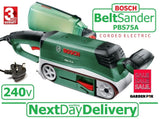 SALE best PRICE - £89.97 - BOSCH PBS 75 PBS75A Corded 240V BELT SANDER 06032A1070 3165140633178