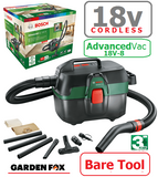 SALE best PRICE - £94.97 - BARETOOL BOSCH AdvancedVAC 18-8 Cordless Vacuum Cleaner 06033E1000 4059952570396 VC