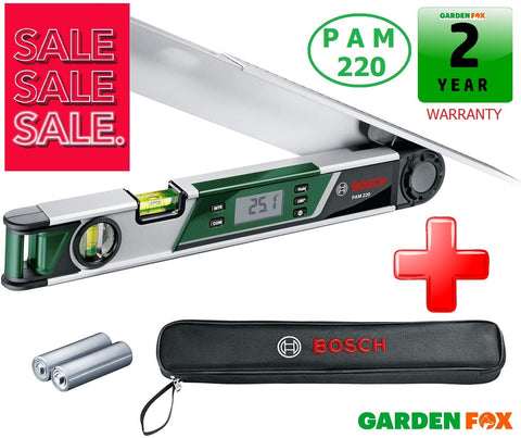 SALE PRICE £89.97 Bosch PAM 220 Digital Angle Measurer 0603676000 3165140772600 MT
