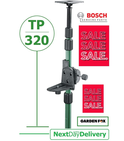 SALE best PRICE £59.97 BOSCH - TP320 Telescopic POLE 0603693101 4059952640330 MT